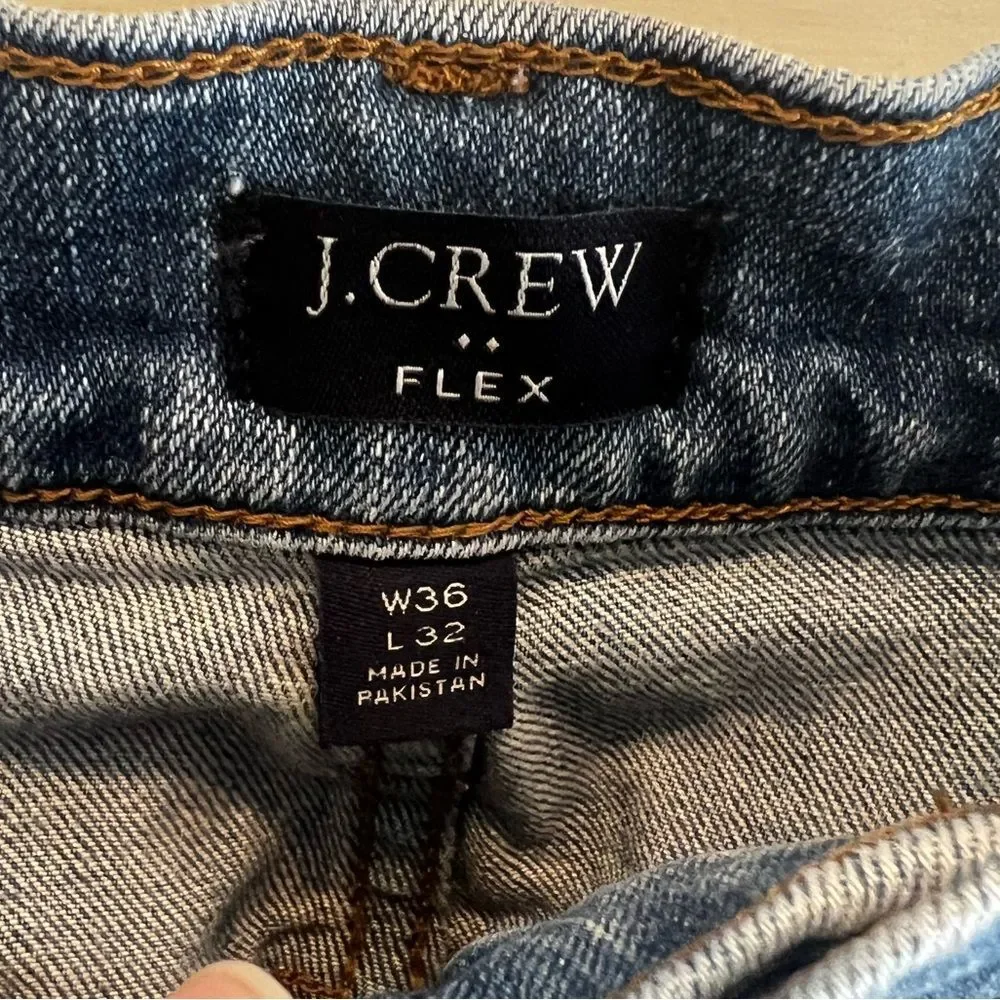J. Crew Classic Flex Straight Leg Jeans